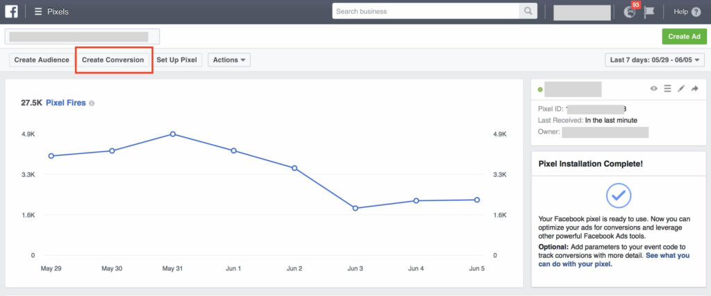 how facebook pixel tracks events