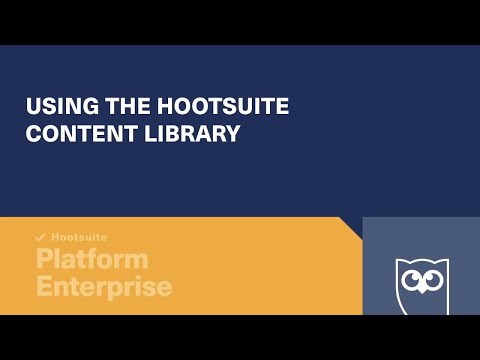 How to Use the Hootsuite Content Library