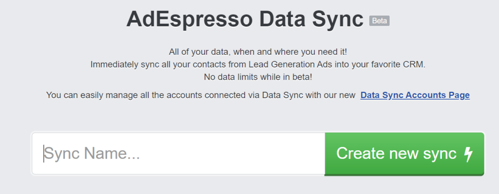 AdEspresso Lead Ads Testing Tool 2